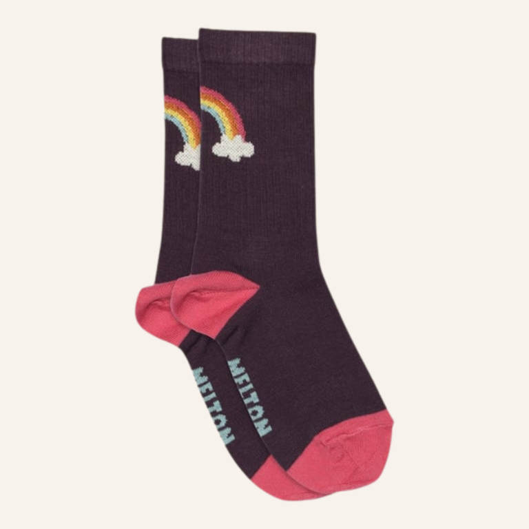 Melton Melton Rainbow socks - Hortensia
