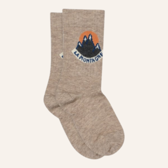 MP Denmark MP Denmark Herluf socks - Light brown melange