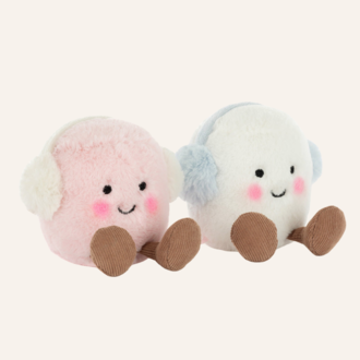 Jellycat Jellycat - Amuseables Toastie Pink & White Marshmallows Jellycat Jellycat - Amuseables Toastie Pink & White Marshmallows