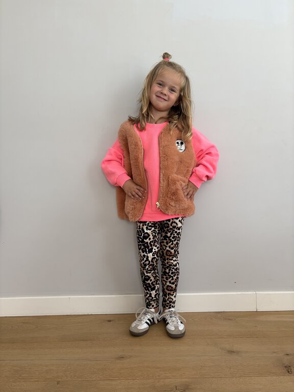 American Vintage American Vintage kid sweatshirt Izubird - Hortensia fluo