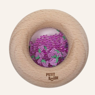 Petit Boum Petit Boum rammelaar/bijtring - grapes
