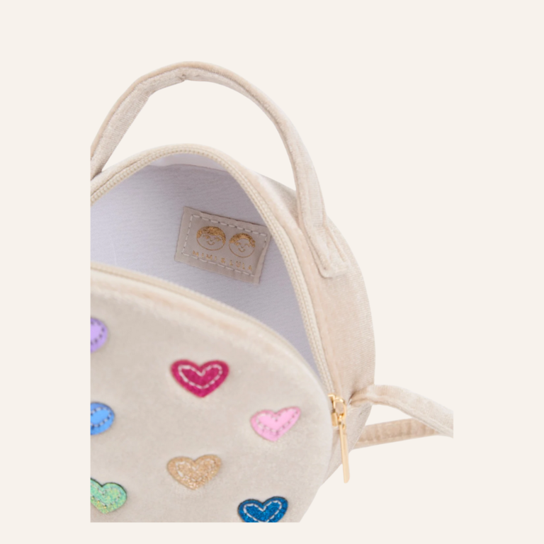 Mimi & Lula Mimi and Lula - Velvet heart bag