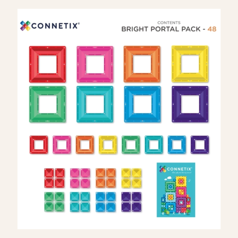 Connetix Connetix Bright Portal Pack 48 stuks