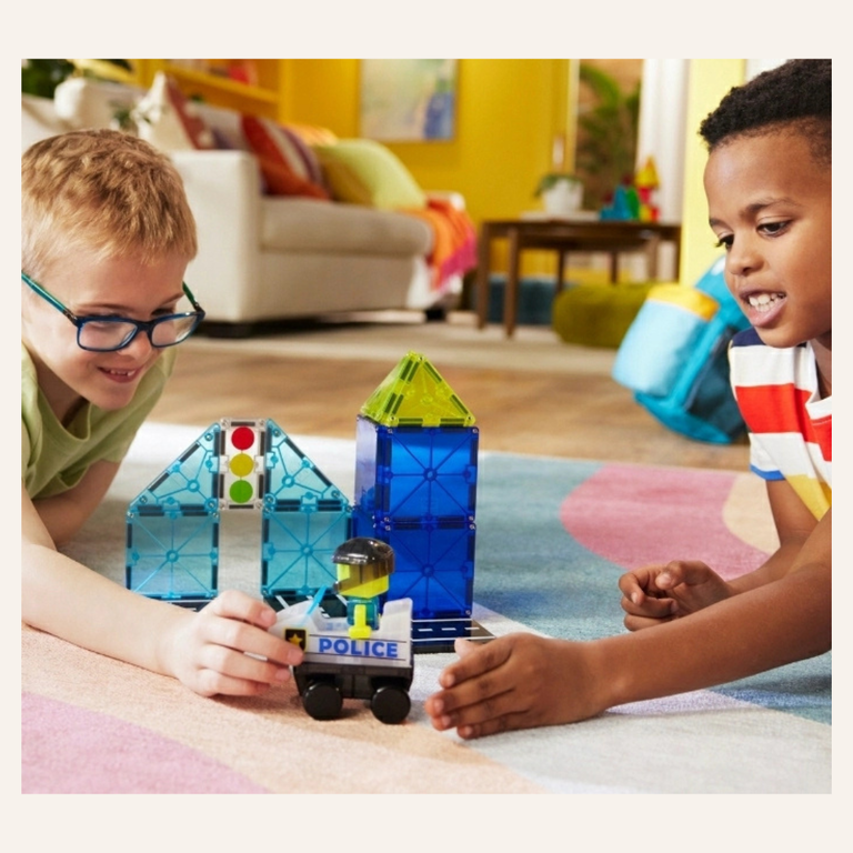 Magna-tiles Magnatiles police patrol - 20 stuks