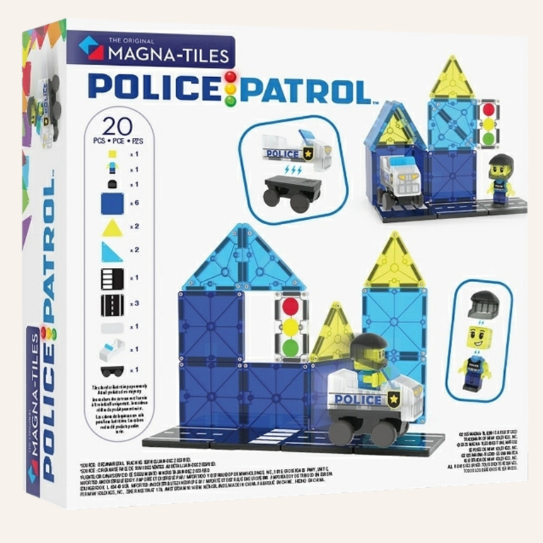 Magna-tiles Magnatiles police patrol - 20 stuks