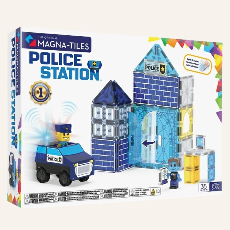 Magna-tiles Magnatiles Police station - 35 stuks