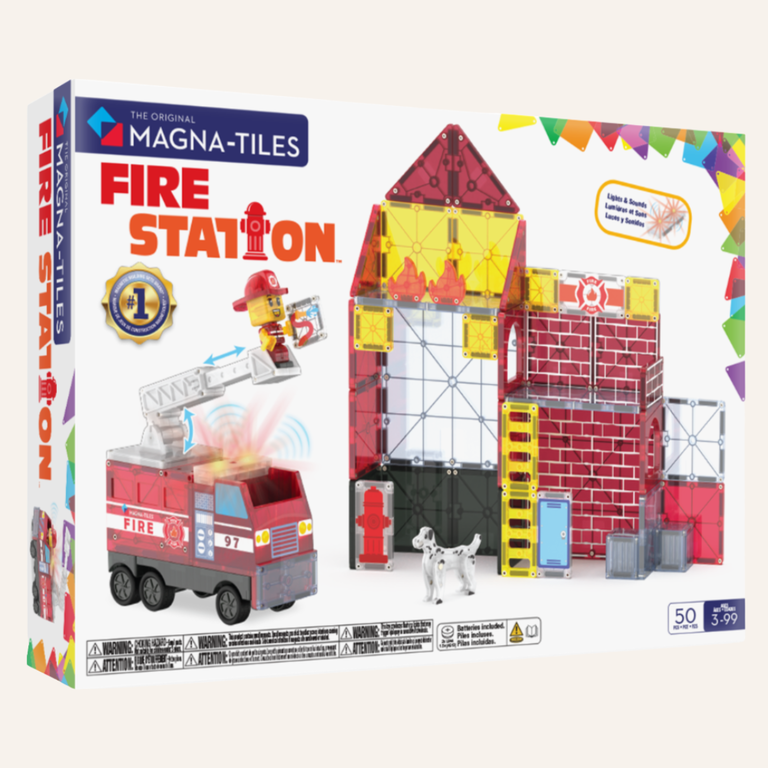Magna-tiles Magnatiles fire station - 50 stuks