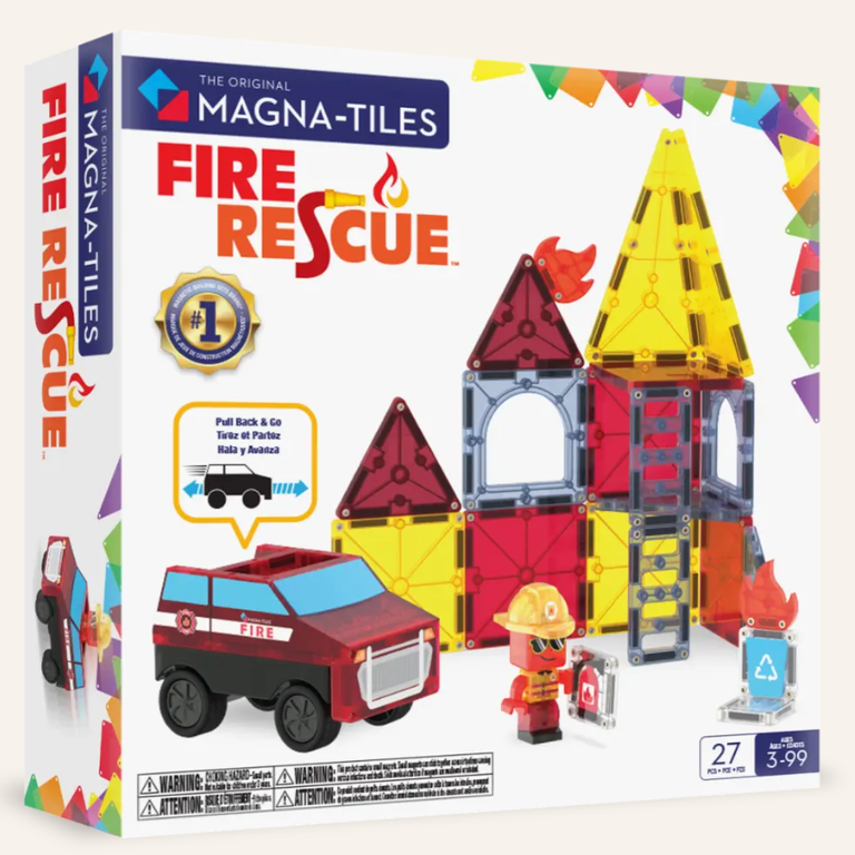 Magna-tiles Magnatiles fire rescue - 27 stuks