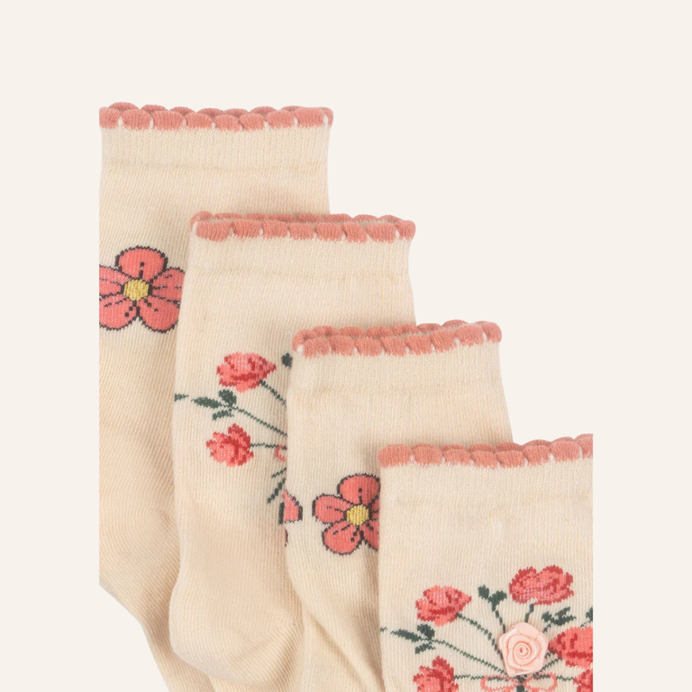 Konges Sløjd Konges Sløjd 2 pack rose socks - Rose mix