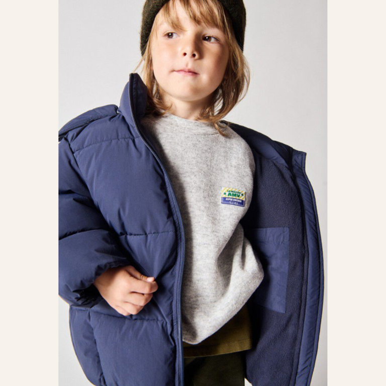 American Vintage American Vintage Kids coat Rofy - Navy