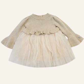 Donsje Amsterdam Donsje Amsterdam Paulien dress - Biscotti Melange