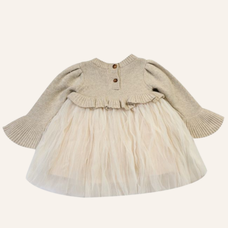 Donsje Amsterdam Donsje Amsterdam Paulien dress - Biscotti Melange