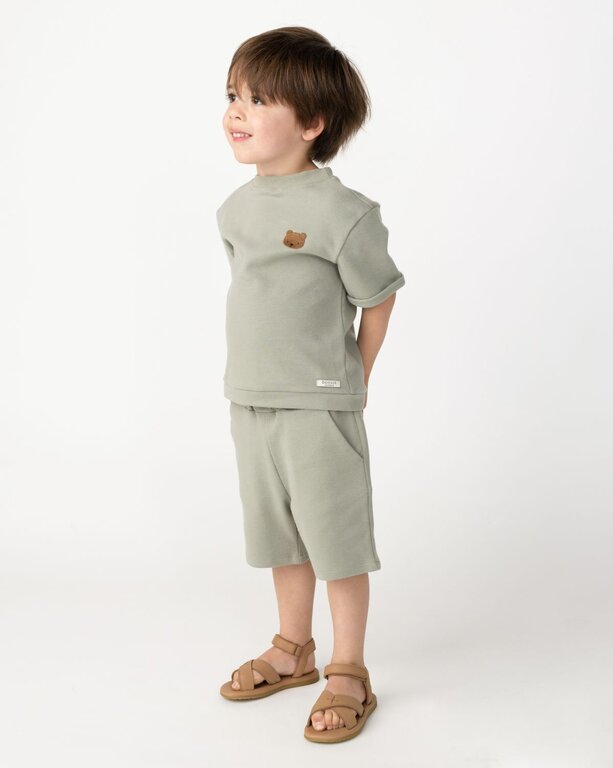 Donsje Amsterdam Ithri Shorts Bear - Dusty Green