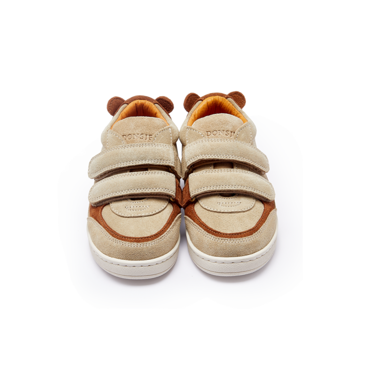 Donsje Amsterdam Donsje Amsterdam Rinou Sneakers Beer - Taupe Suede