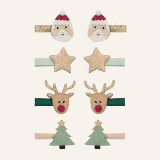 Mimi & Lula Mimi and Lula - Santa & Rudolph mini clips Mimi & Lula Mimi and Lula - Santa & Rudolph mini clips