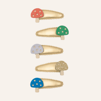 Mimi & Lula Mimi and Lula - Toadstool mini clips
