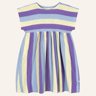 Repose AMS Repose AMS Easy dress - Tricolor block stripe