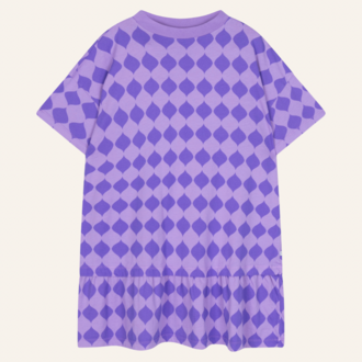 Repose AMS Repose AMS Bottom hem ruffle dress - Soft harlequin