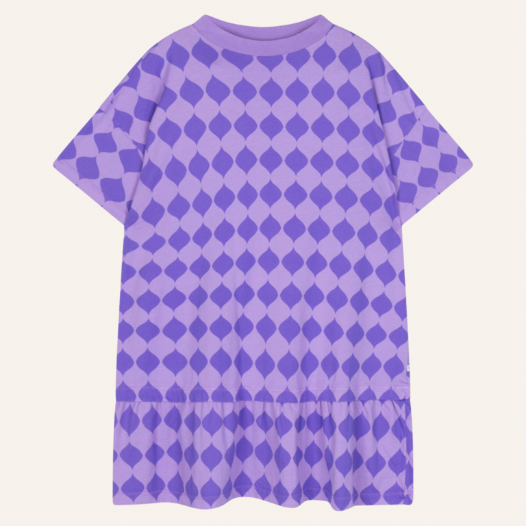 Repose AMS Repose AMS Bottom hem ruffle dress - Soft harlequin