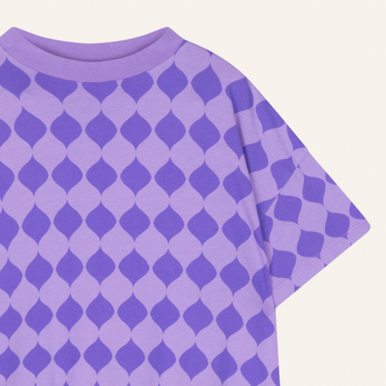 Repose AMS Repose AMS Bottom hem ruffle dress - Soft harlequin