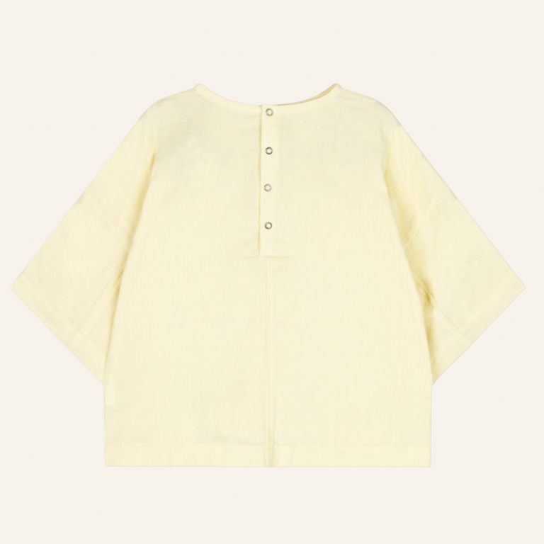 Repose AMS Repose AMS Woven tee - Soft yellow