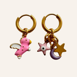 By Melo By Melo Oorbellen Pegasus