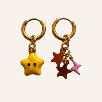 By Melo By Melo Oorbellen Sterren