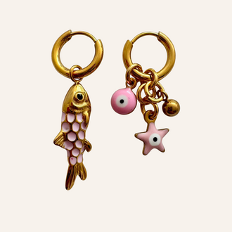 By Melo By Melo Oorbellen Vis