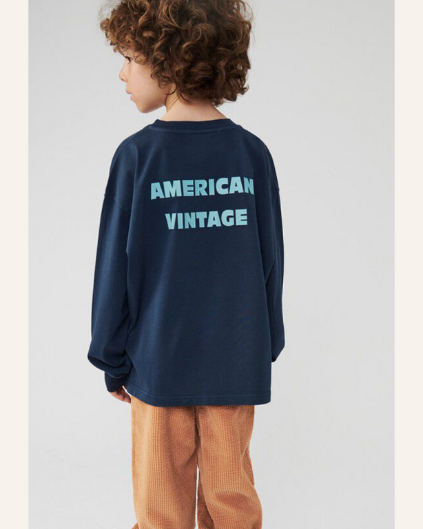American Vintage American Vintage Kids Tee-shirt Fizvalley - Vintage aster