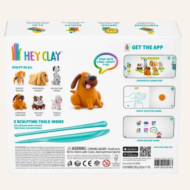 Hey clay Hey Clay Dog buddies 15 cans