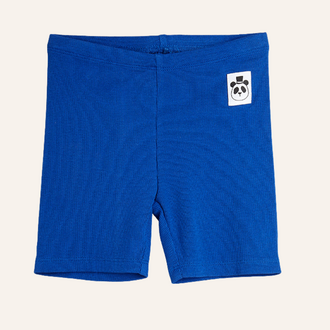 Mini Rodini Mini Rodini Solid bike short - Blue