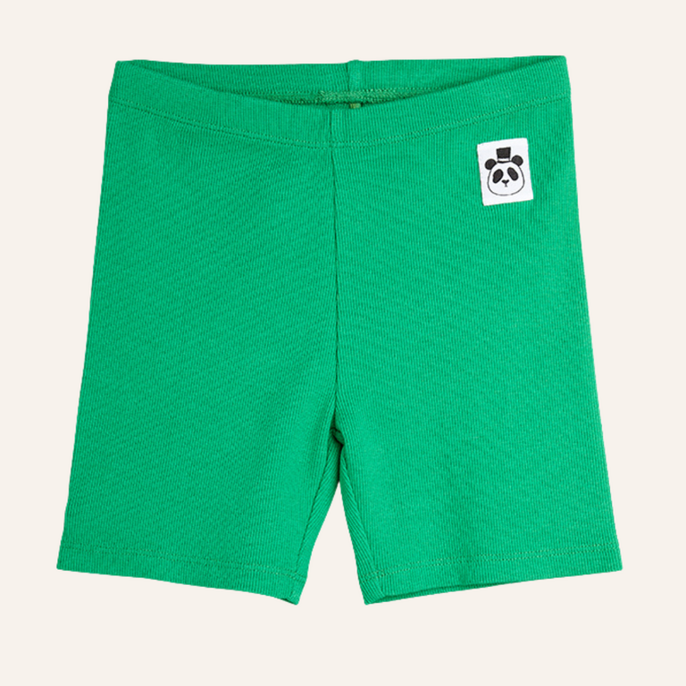 Mini Rodini Mini Rodini Solid bike short - Green