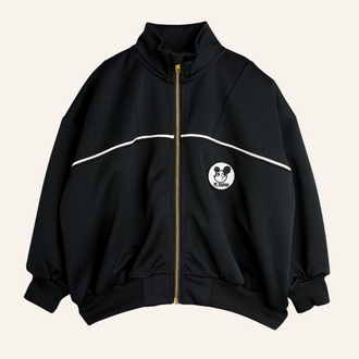 Mini Rodini Mini Rodini Ritzratz patch tracksuit jacket - Black