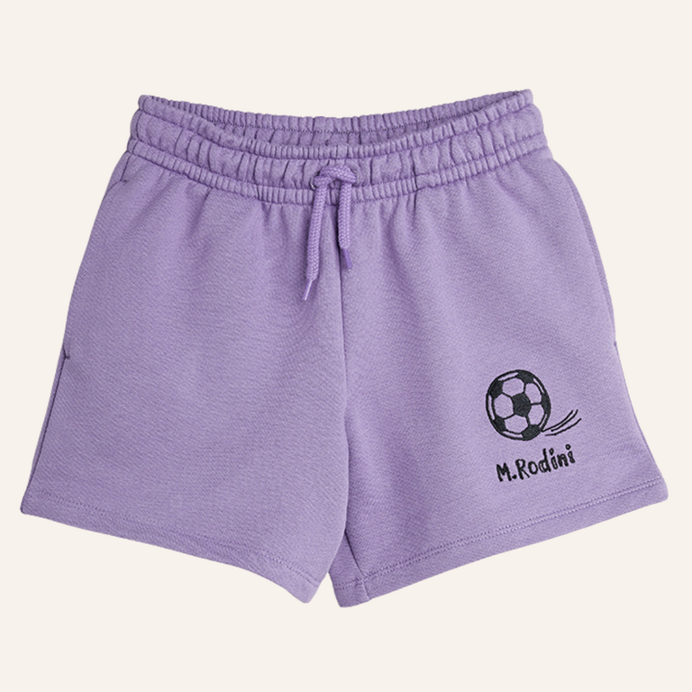 Mini Rodini Mini Rodini Football sweatshorts - Purple