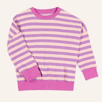 Nixnut Nixnut Rel sweater - Iris stripe
