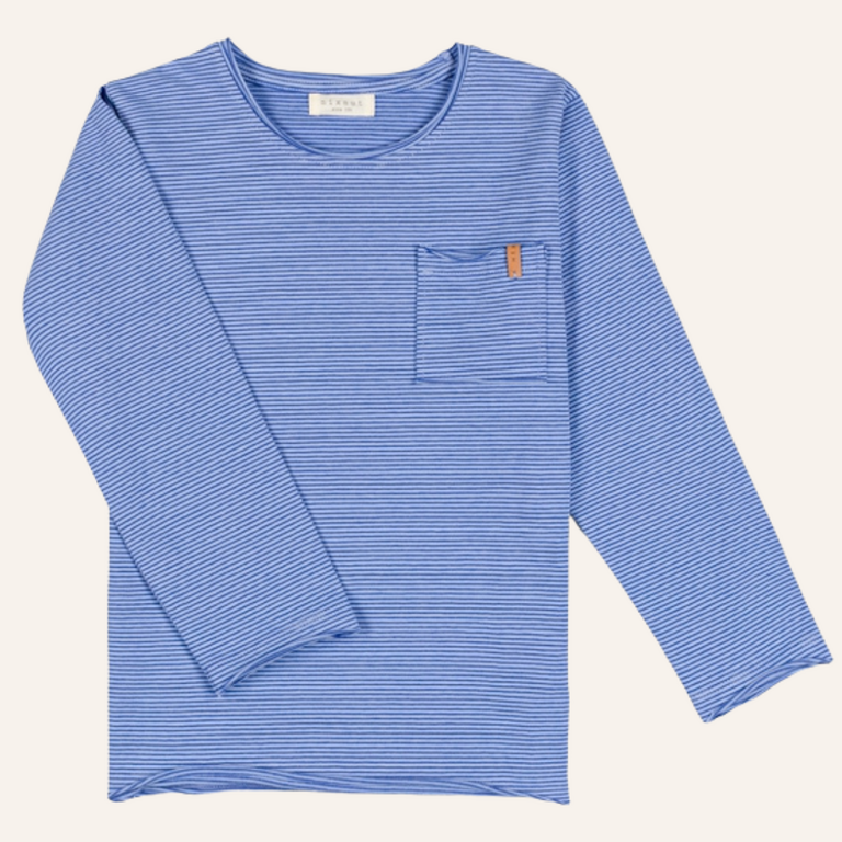 Nixnut Nixnut Longsleeve - Azul stripe