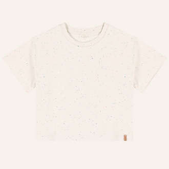 Nixnut Nixnut Sie t-shirt - Ecru speckle