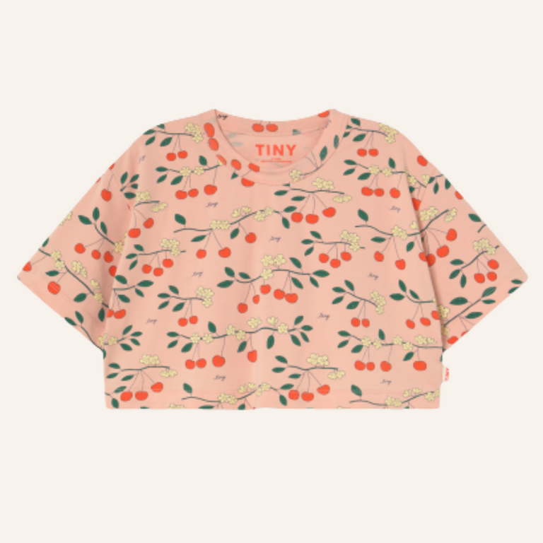 Tiny Cottons Tiny Cottons Cherry trees crop tee