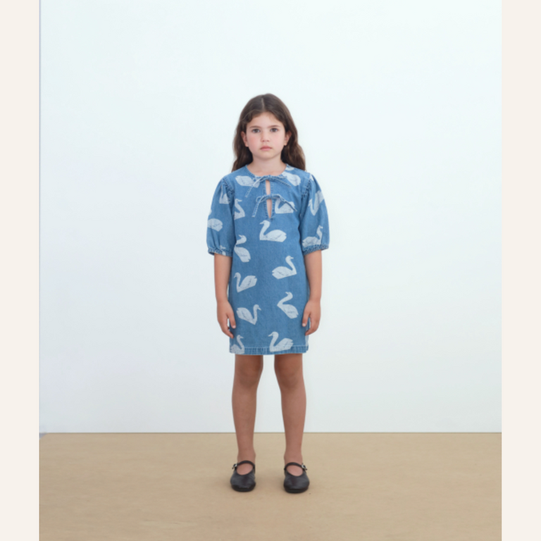 Tiny Cottons Tiny Cottons Big swans dress