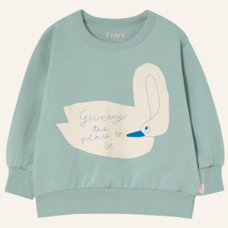 Tiny Cottons Tiny Cottons Swan graphic sweatshirt