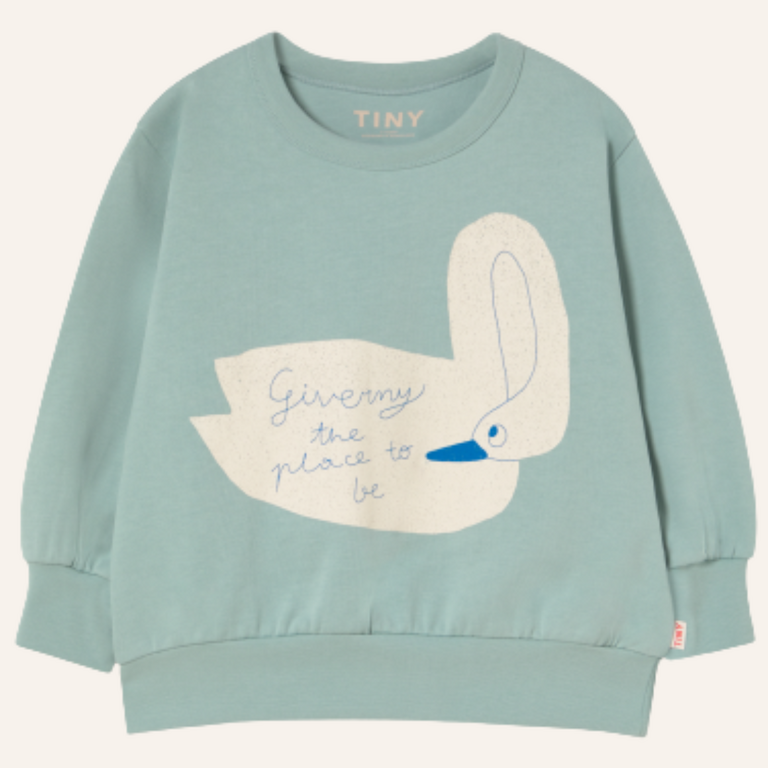Tiny Cottons Tiny Cottons Swan graphic sweatshirt