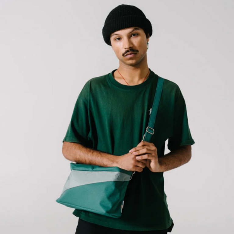 Susan Bijl Susan Bijl - The New Bum Bag Pine&grey size S