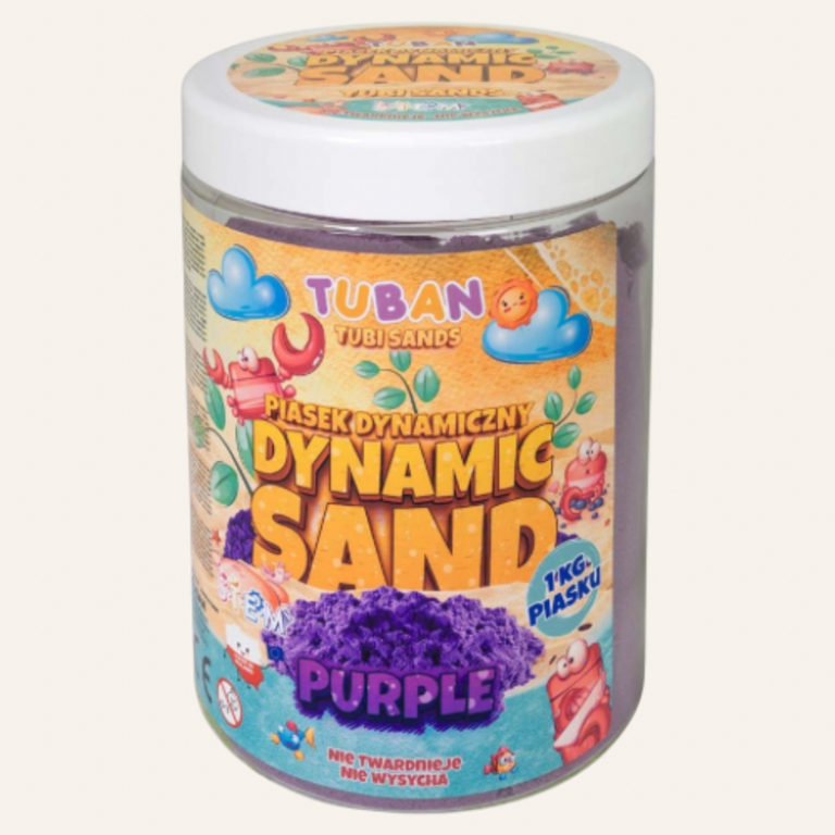 Tuban Tuban Dynamic sand 1kg - Purple