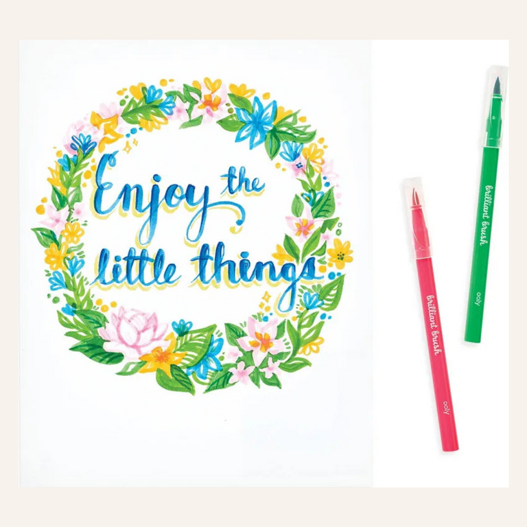 OOLY Ooly Brilliant brush markers