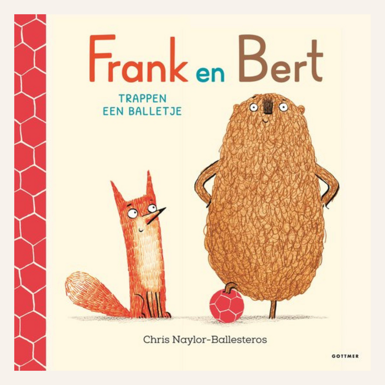 Frank en Bert trappen een balletje