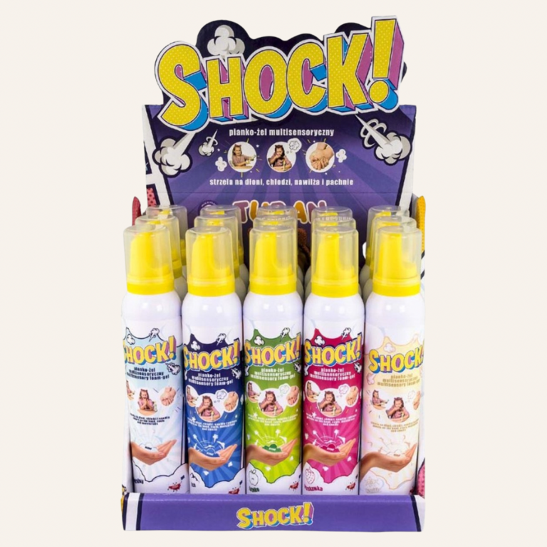 Tuban Tuban - Shock! – Multisensory Foam-Gel – Ice