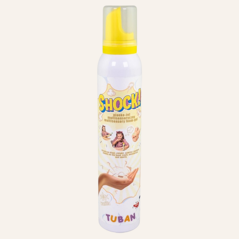 Tuban Tuban - Shock! – Multisensory Foam-Gel – Vanilla