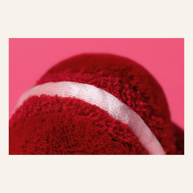 Jellycat Jellycat Amuseables Alette heart macaron - Red