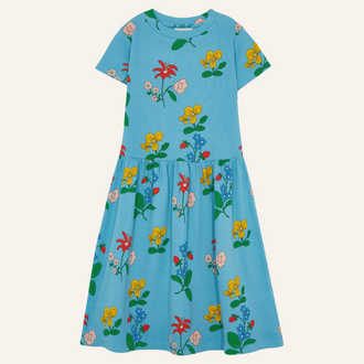 The Campamento The Campamento Flowers Allover Dress | Blue