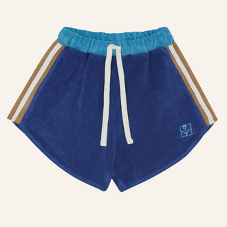 The Campamento The Campamento Blue Color Block Shorts | Blue